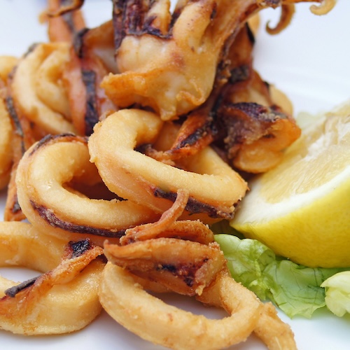 Crispy Calamari Lemon Aioli